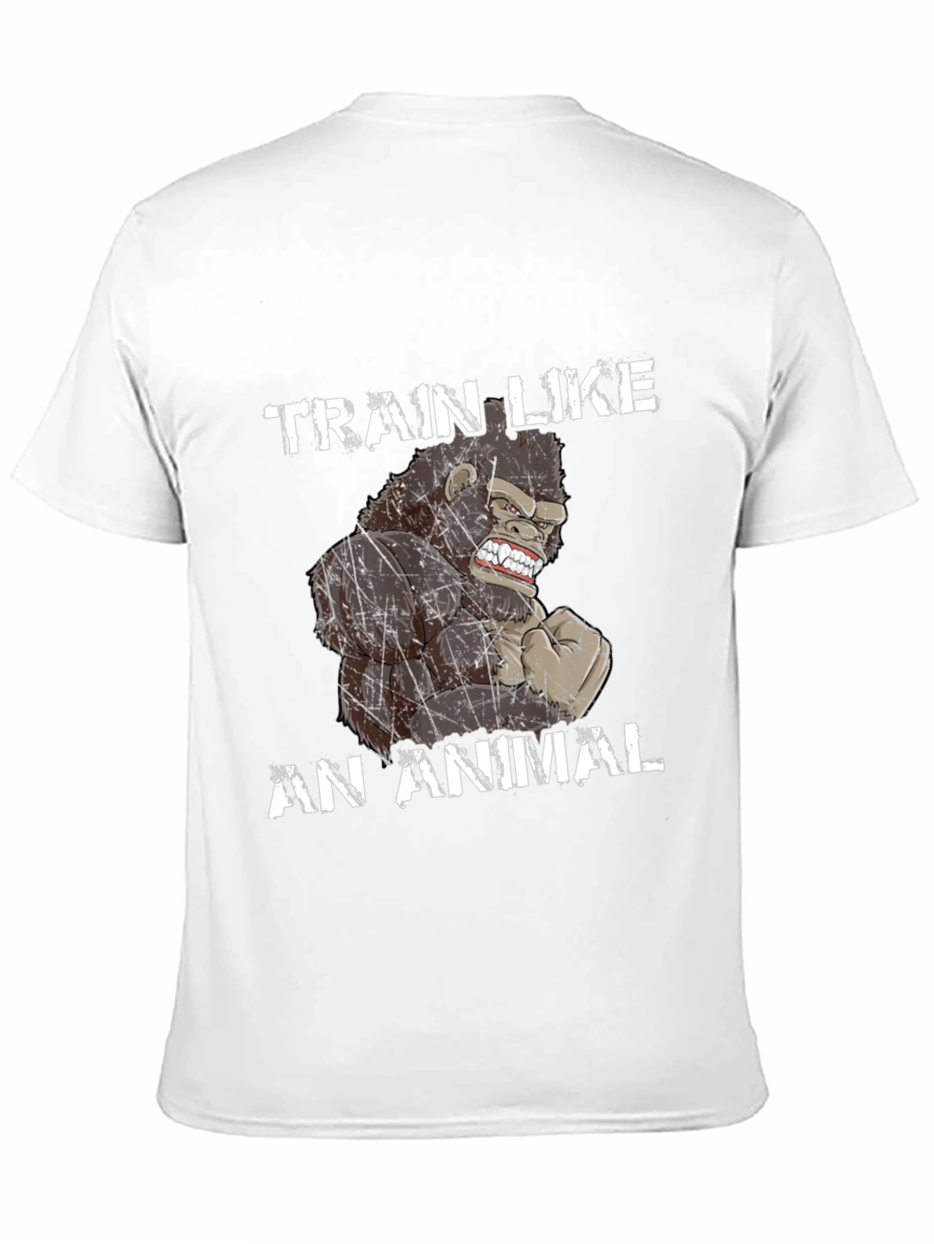 Camiseta Negra: Entrena Como Animal