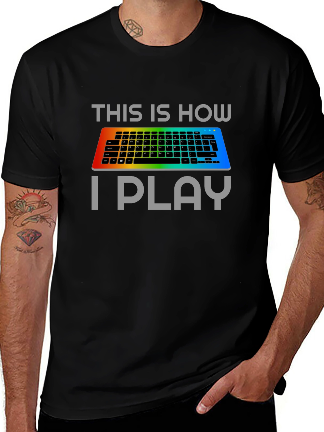 Camiseta Gamer - Así Juego Yo