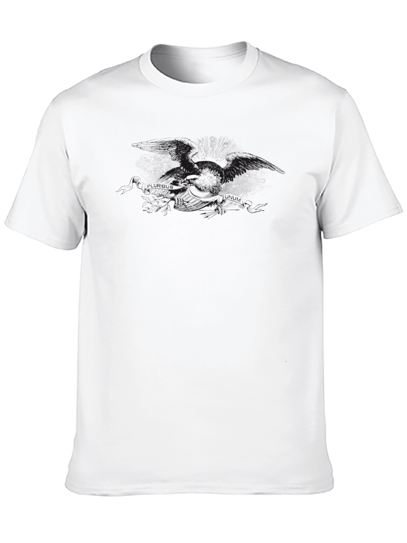 Camiseta Negra Casual de Algodón Suave