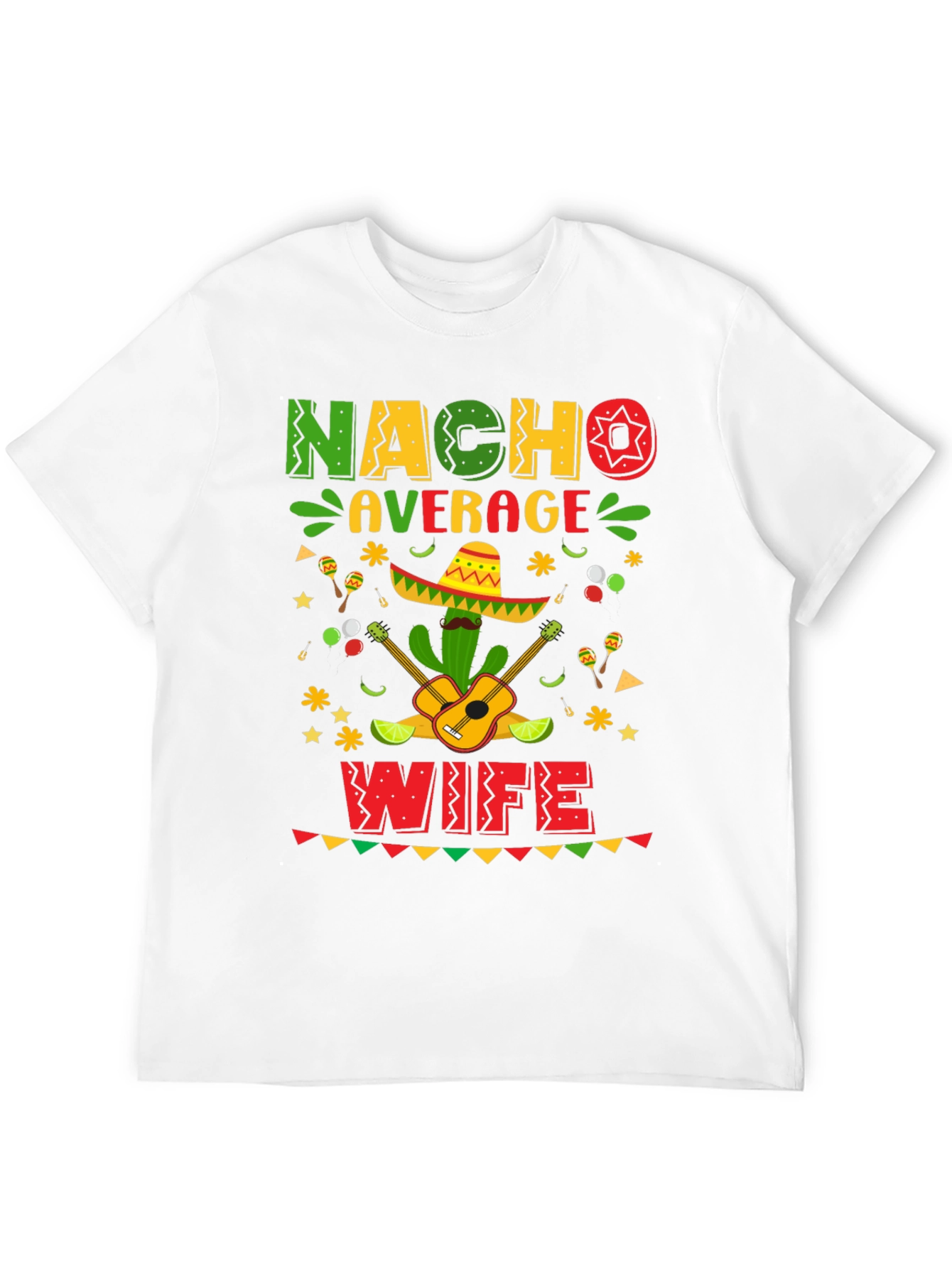Camiseta Nacho Average Wife - Fiesta Mexicana
