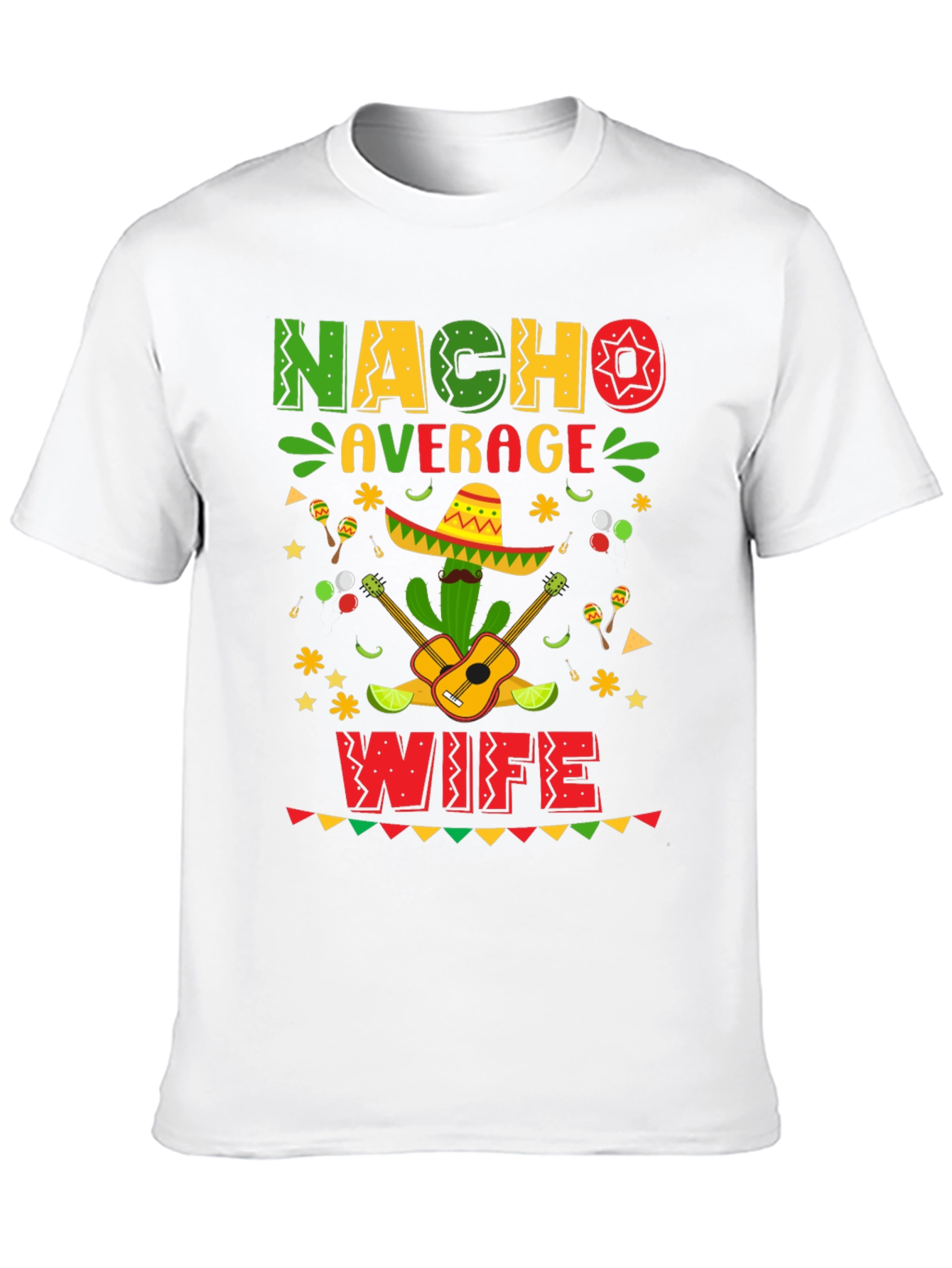 Camiseta Nacho Average Wife - Fiesta Mexicana