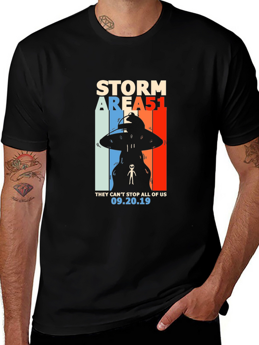 Camiseta Storm Area 51 Alienígena Unisex