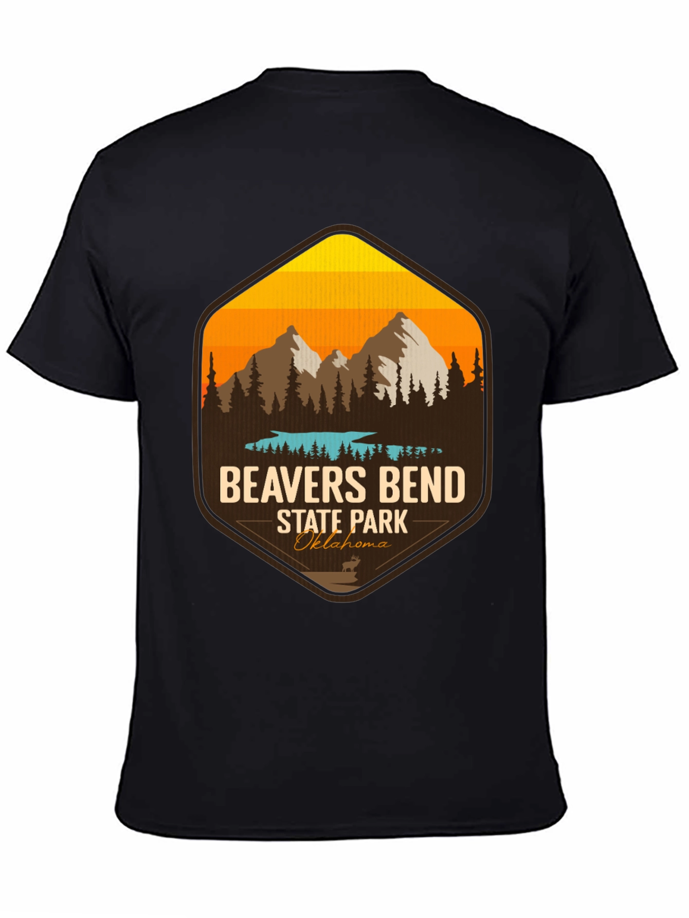 Camiseta Negra Bevers Bend State Park