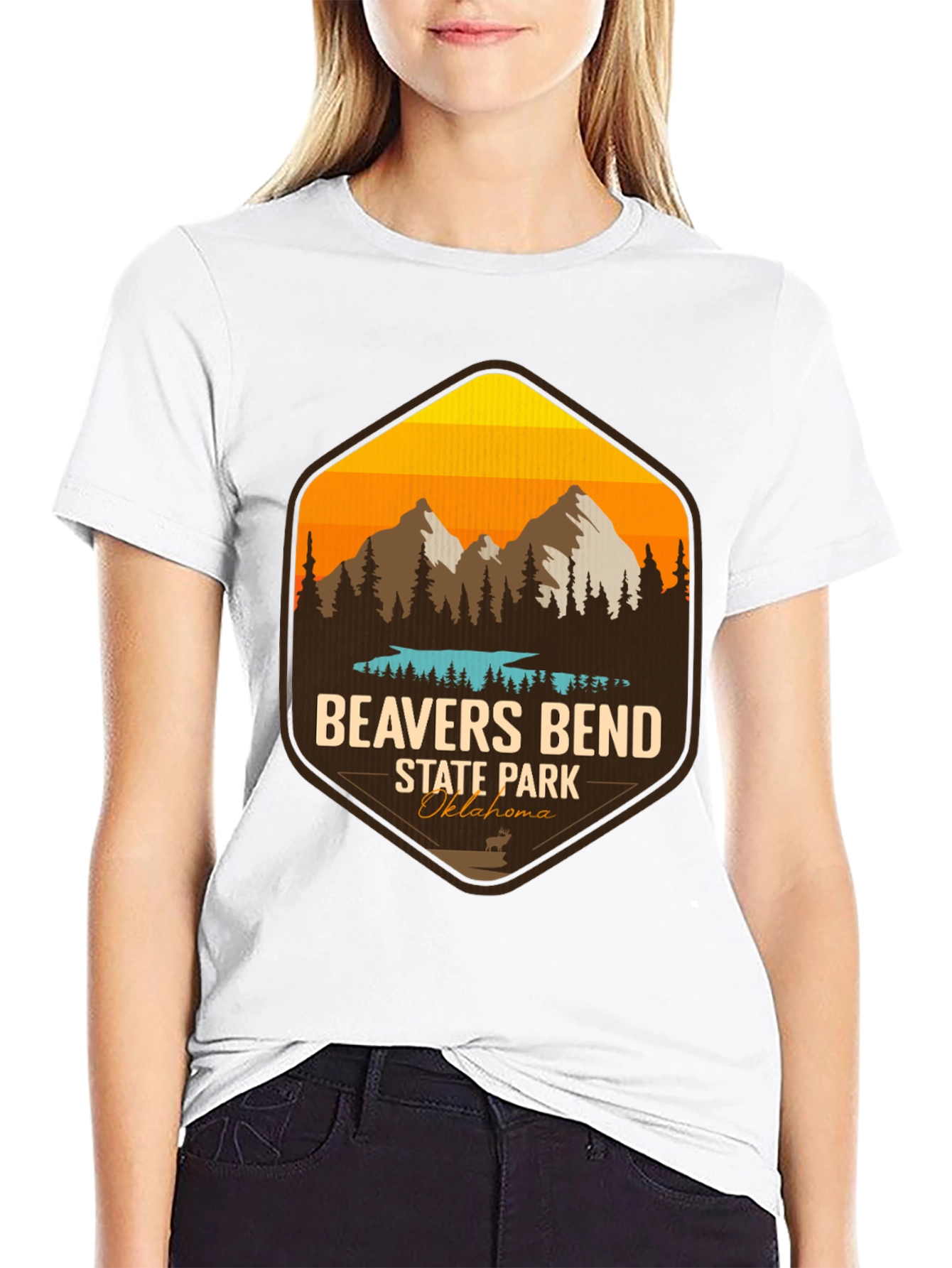 Camiseta Negra Bevers Bend State Park