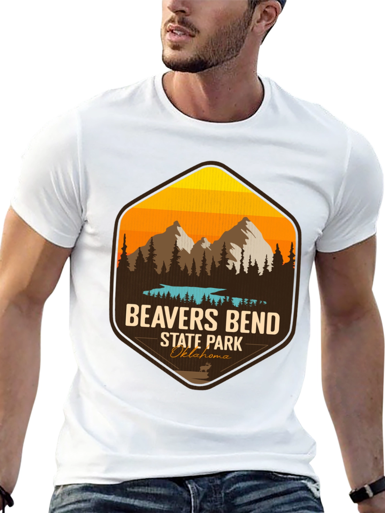 Camiseta Negra Bevers Bend State Park