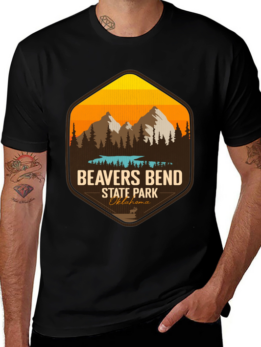Camiseta Negra Bevers Bend State Park