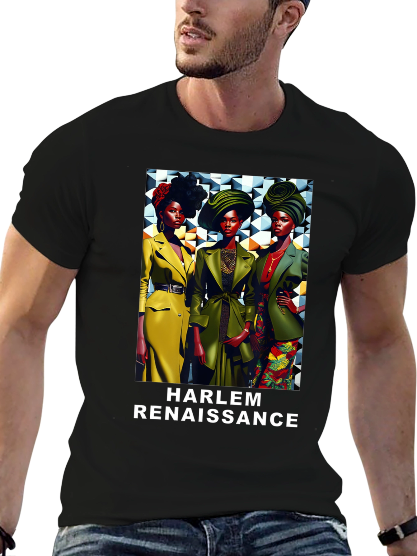 Camiseta Harlem Renaissance - Elegancia y Estilo Artístico