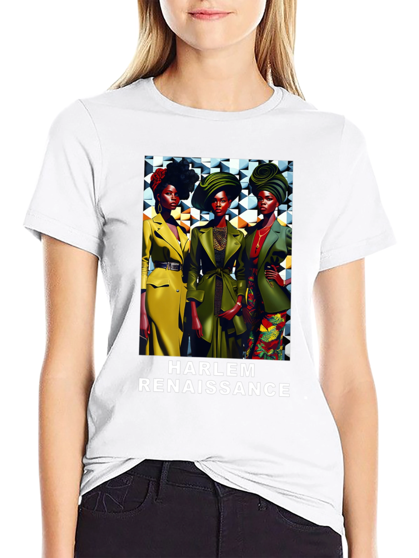 Camiseta Harlem Renaissance - Elegancia y Estilo Artístico