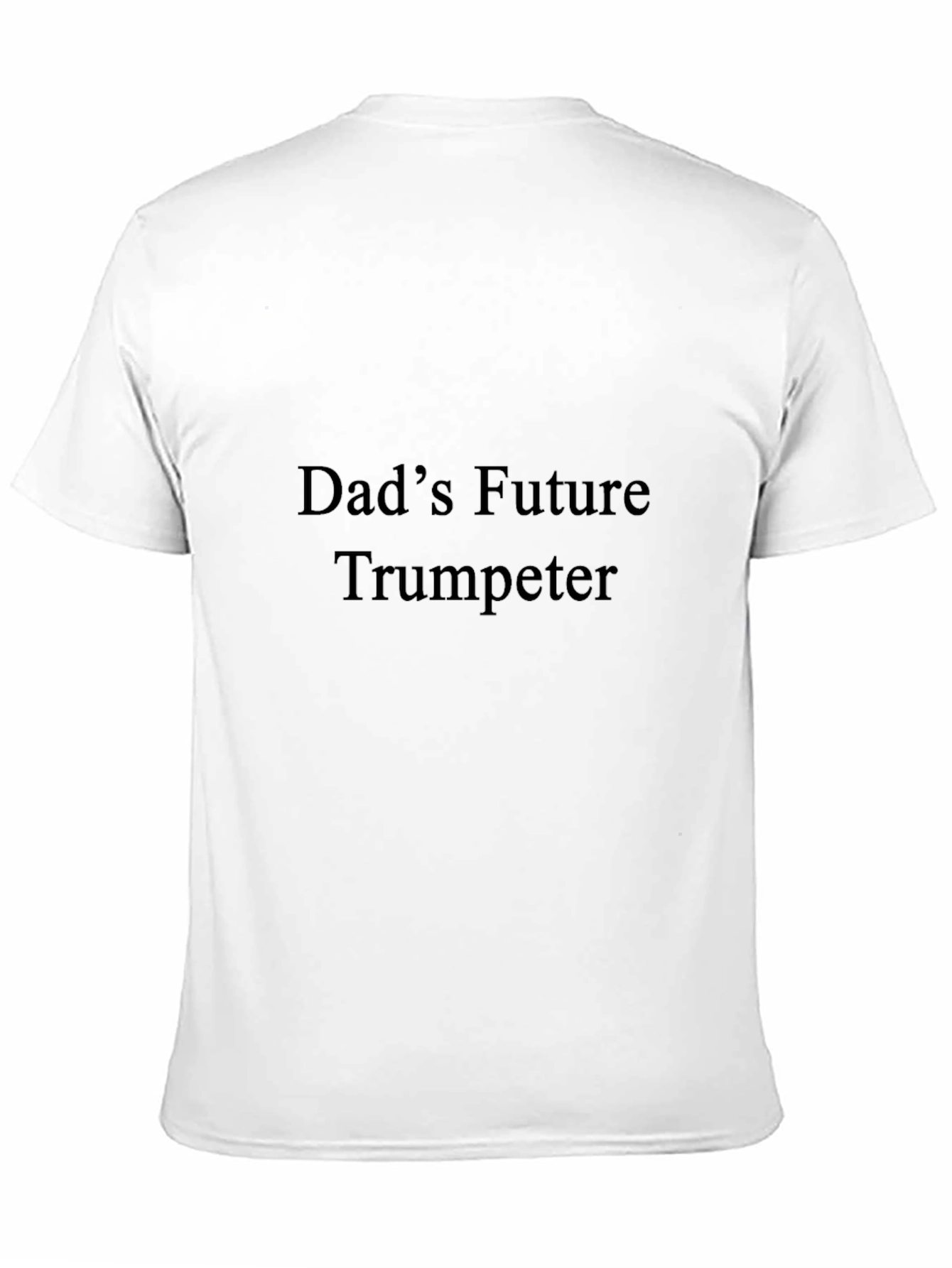 Camiseta Negra: Futuro Trompetista de Papá