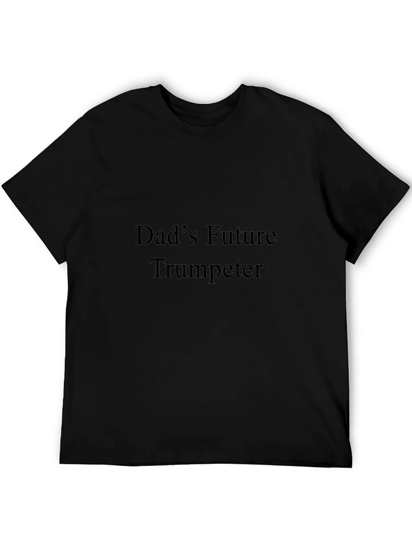 Camiseta Negra: Futuro Trompetista de Papá