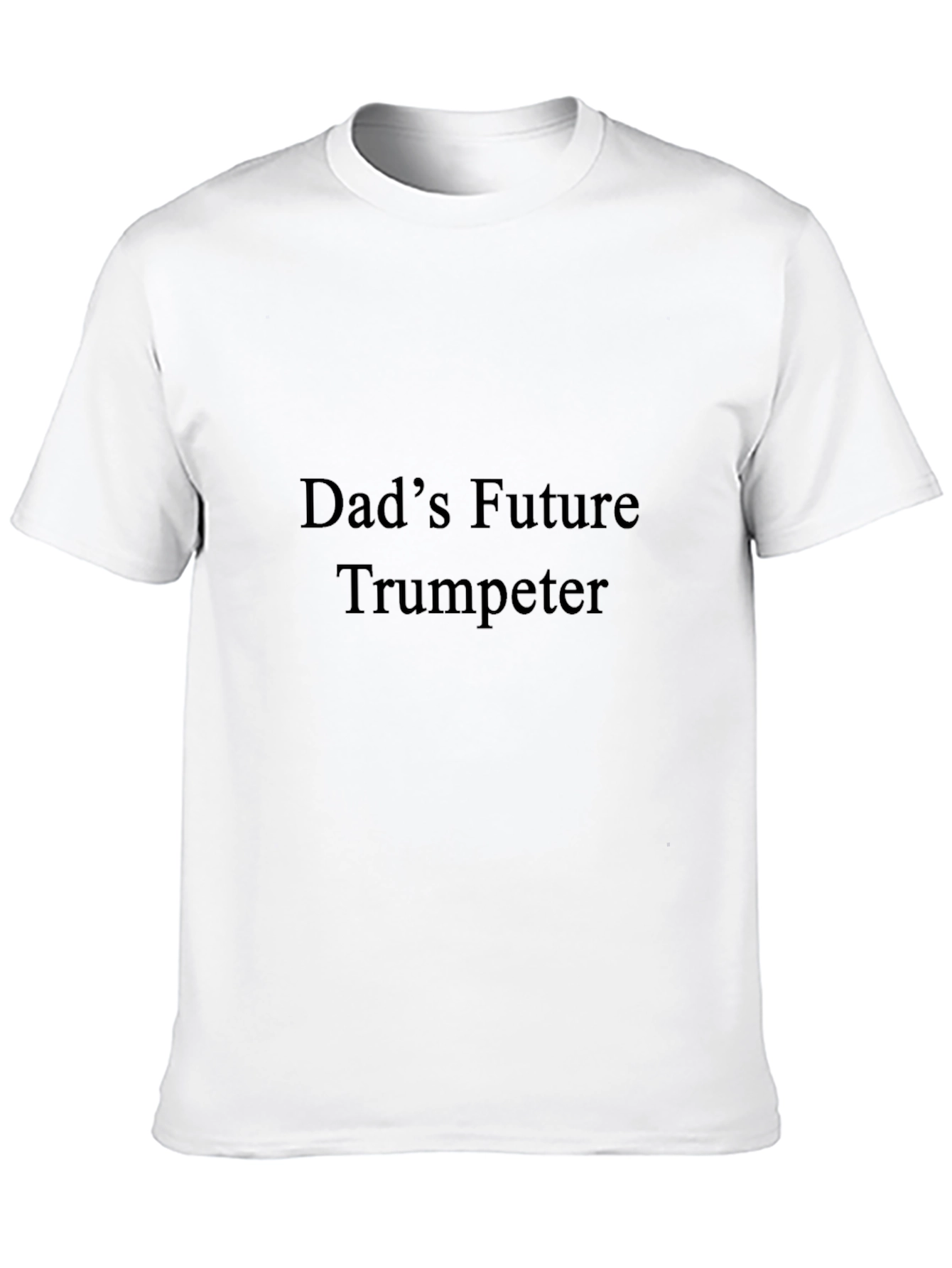 Camiseta Negra: Futuro Trompetista de Papá