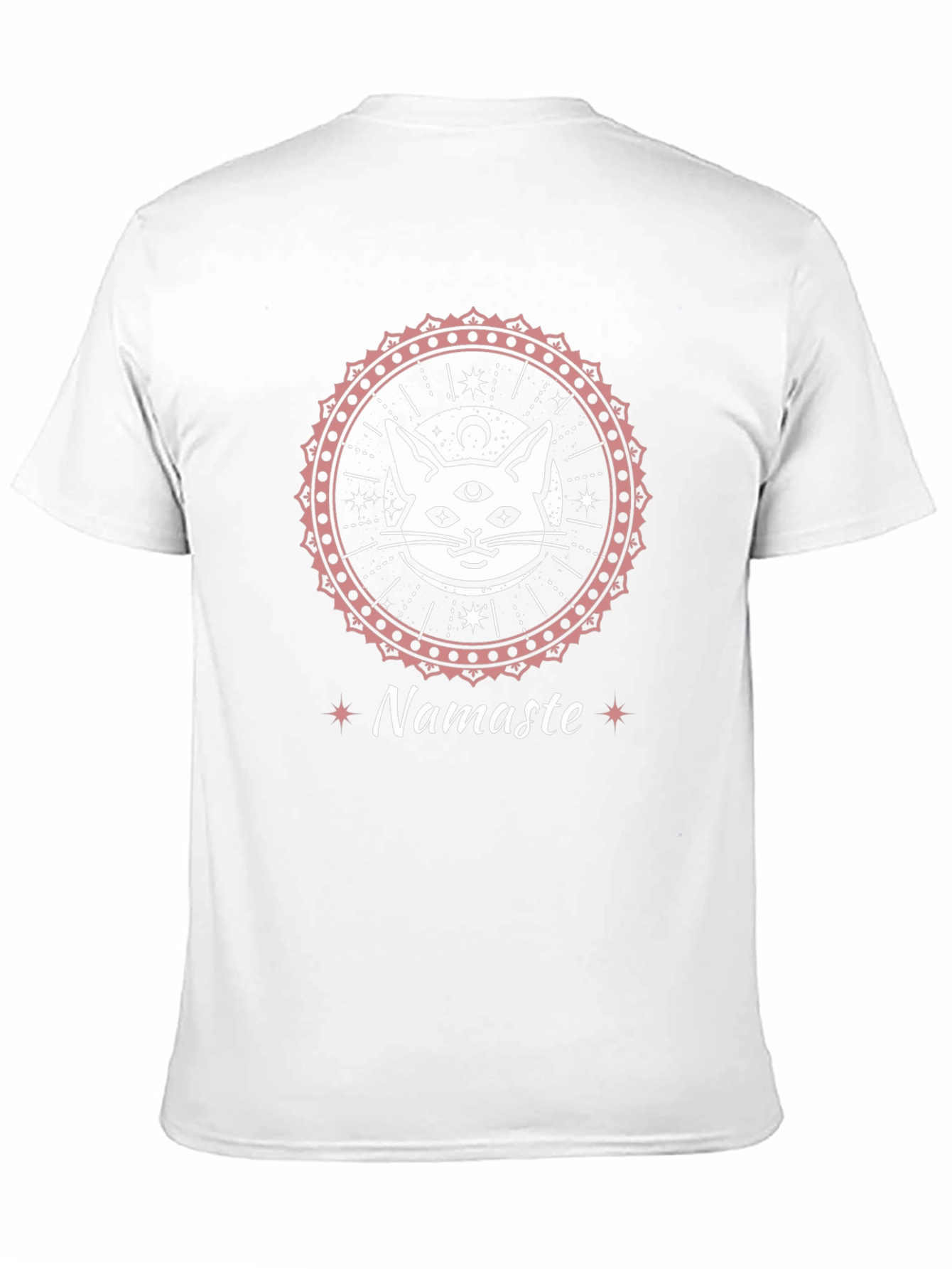 Namaste Cat T-Shirt: Third Eye Kitty Yoga Tee