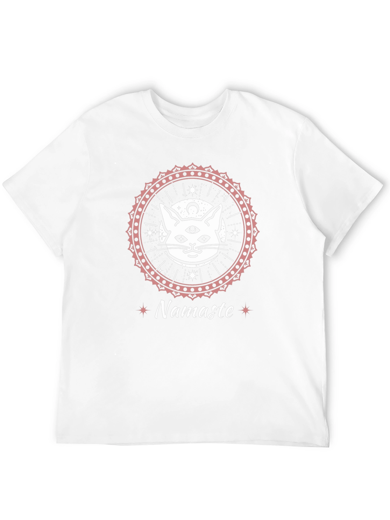 Namaste Cat T-Shirt: Third Eye Kitty Yoga Tee