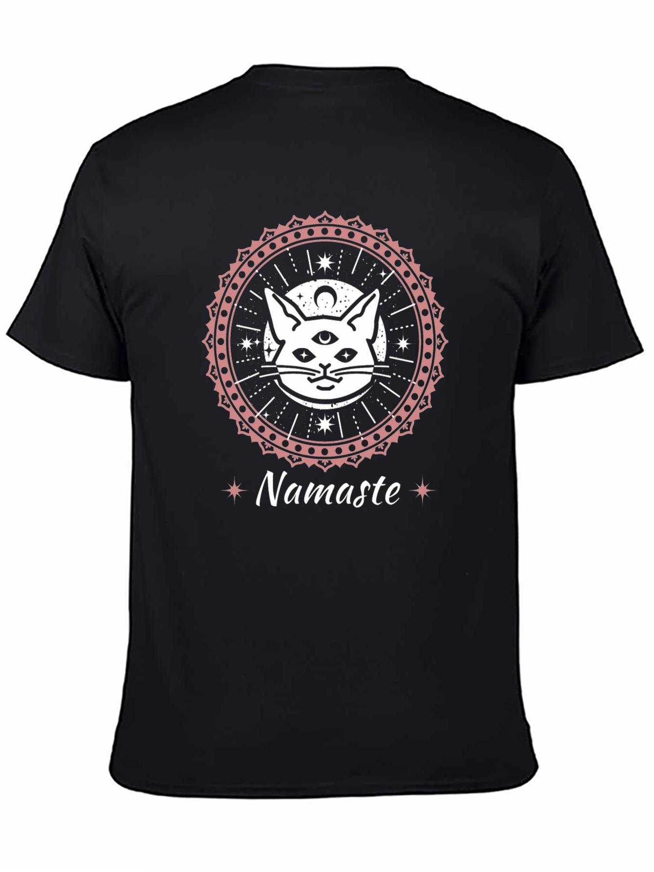 Namaste Cat T-Shirt: Third Eye Kitty Yoga Tee