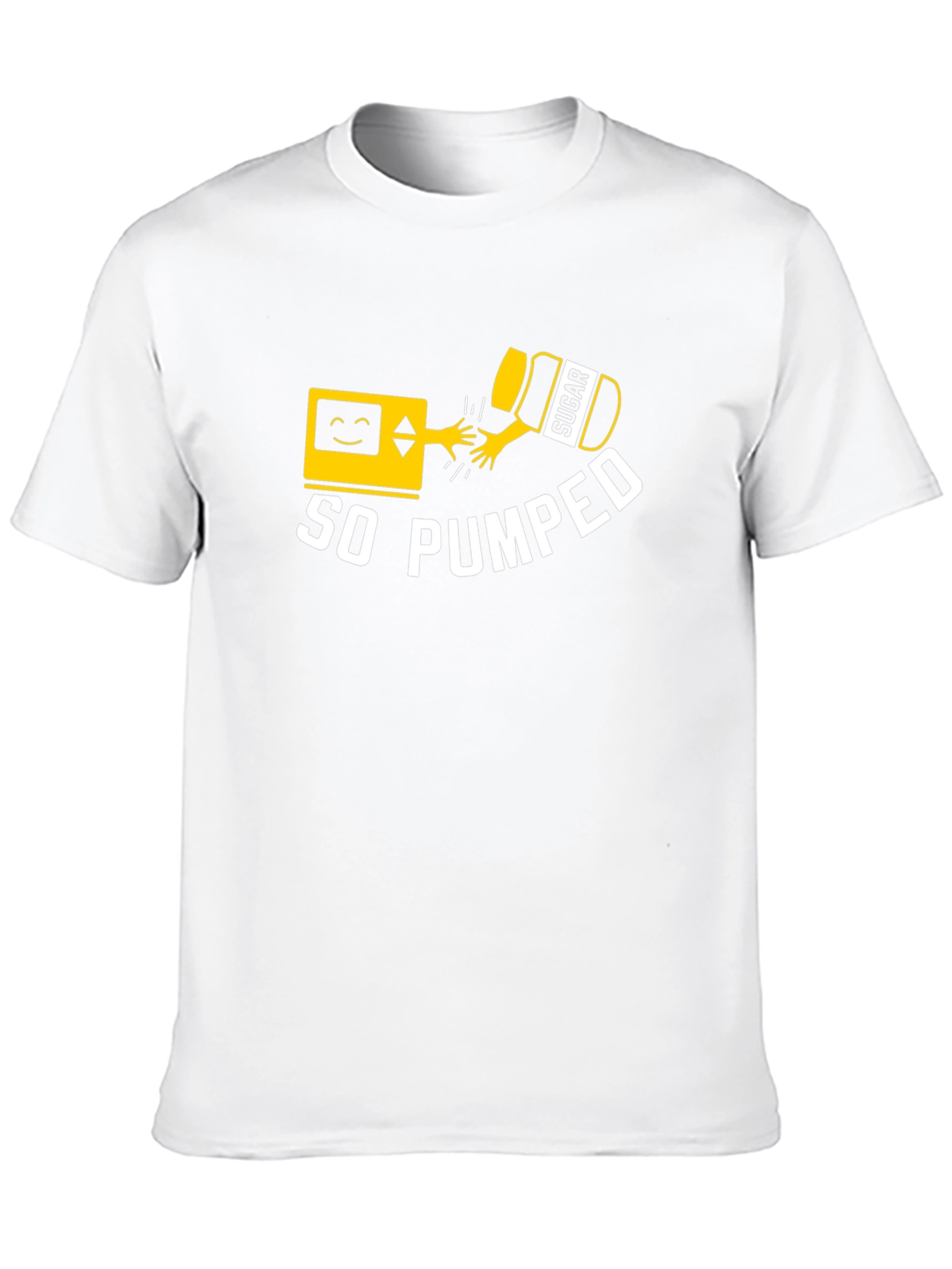 Camiseta Negra: Tan Bombeado para Diabéticos