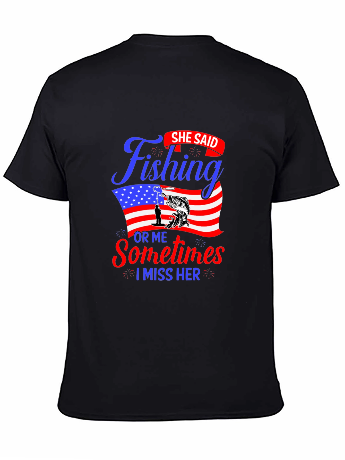 Camiseta Pesca: Ella Dijo Pescar o Yo