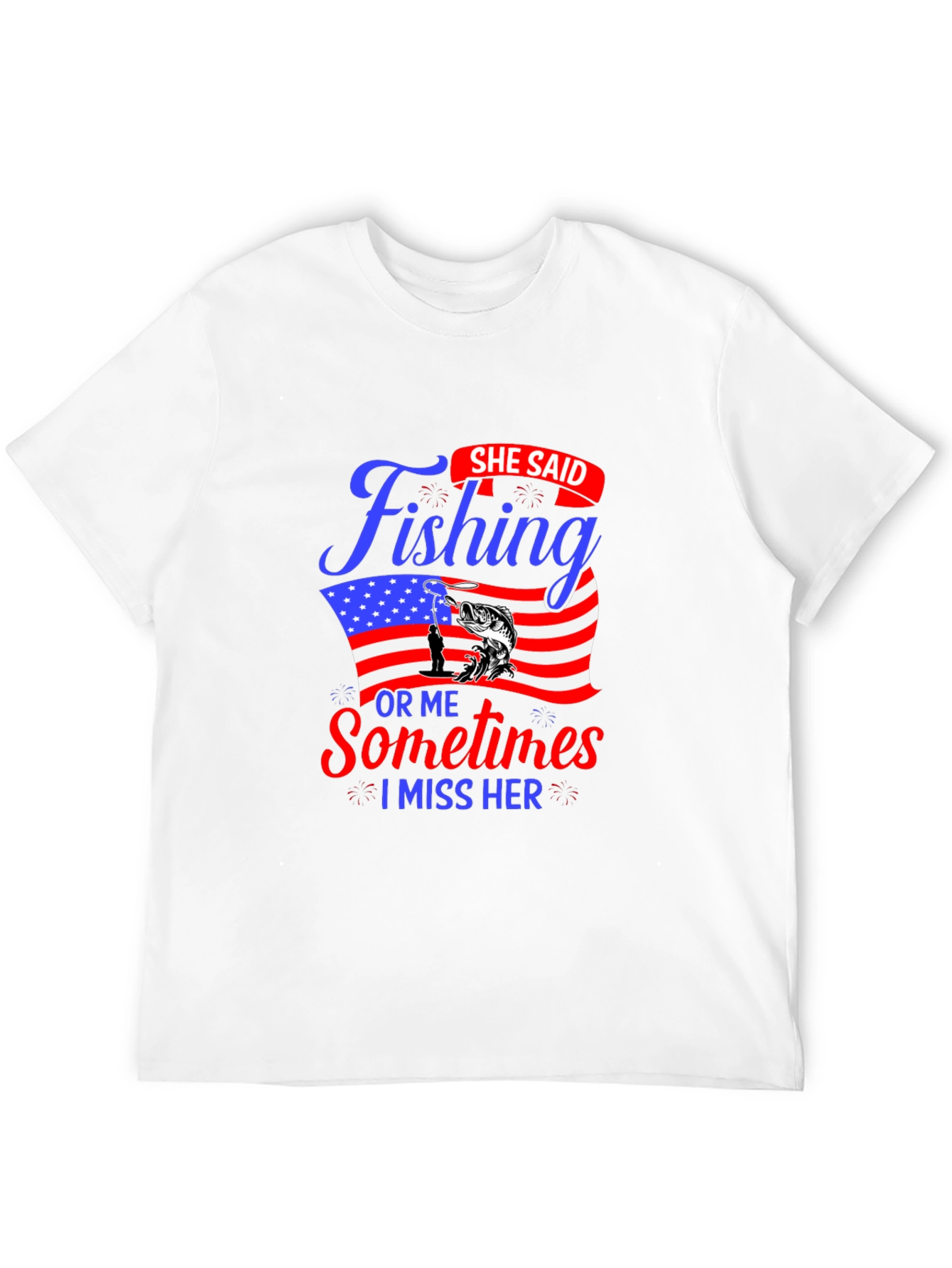 Camiseta Pesca: Ella Dijo Pescar o Yo