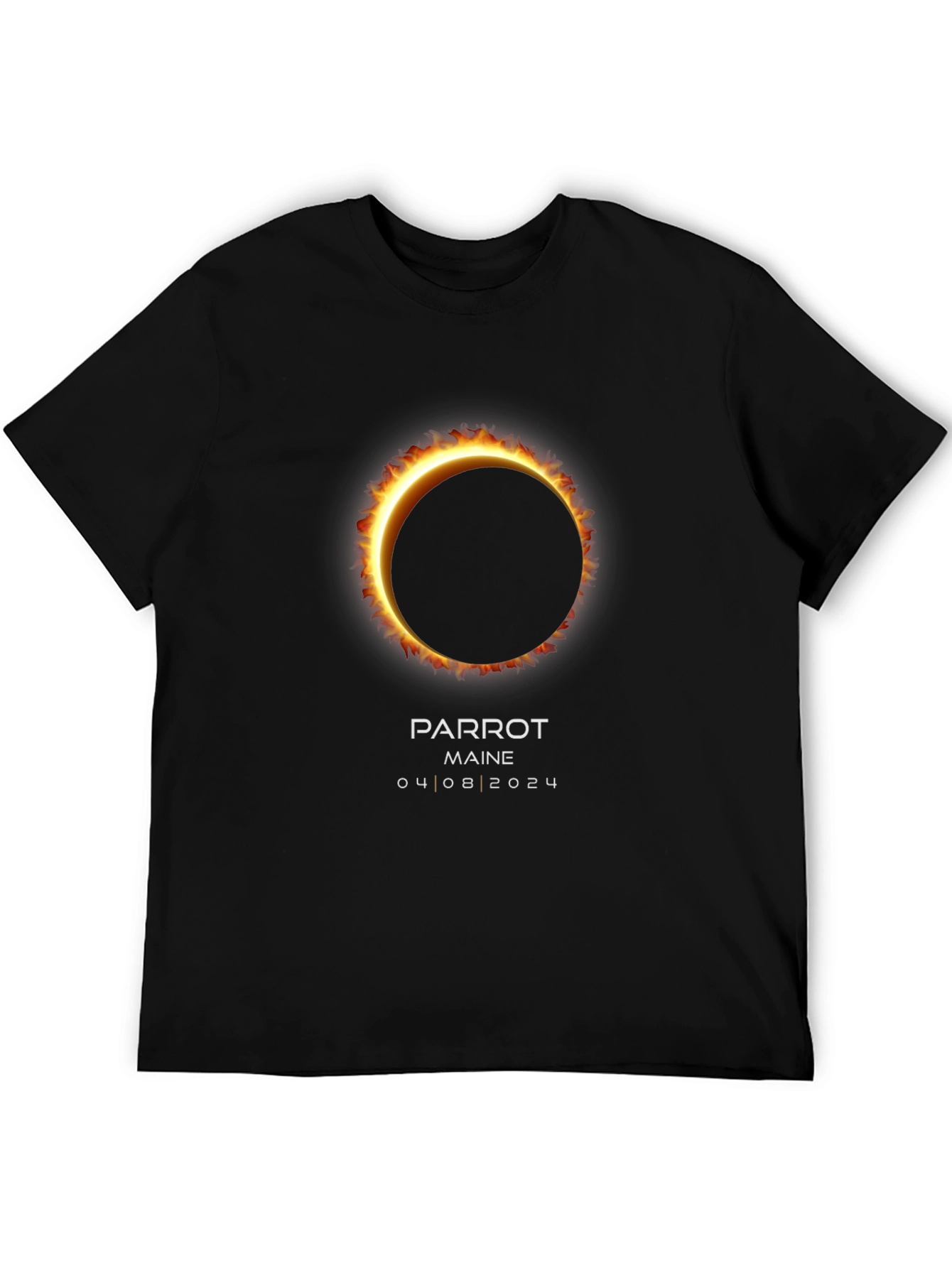 Camiseta Eclipse Solar Parrot Maine 2024