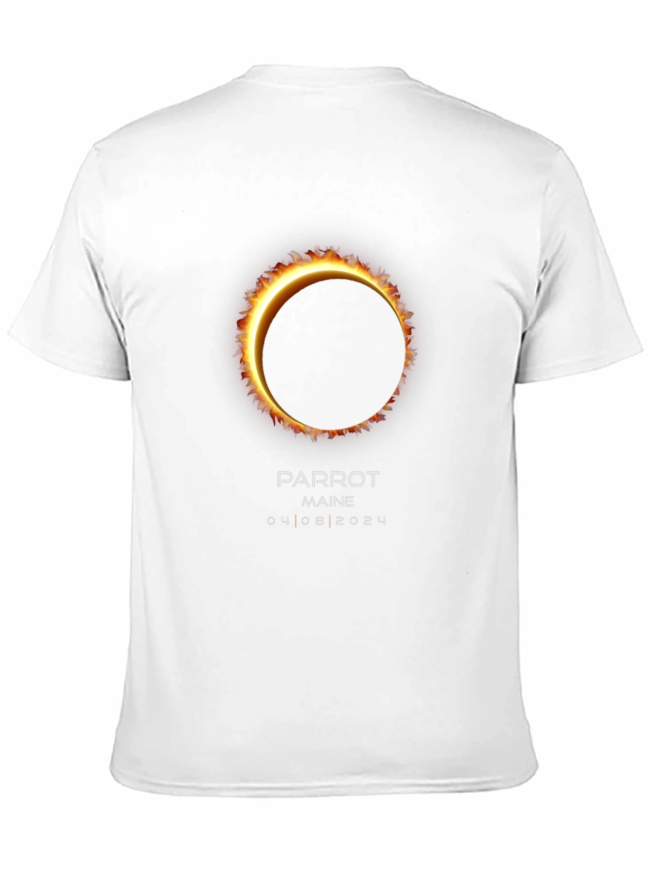 Camiseta Eclipse Solar Parrot Maine 2024