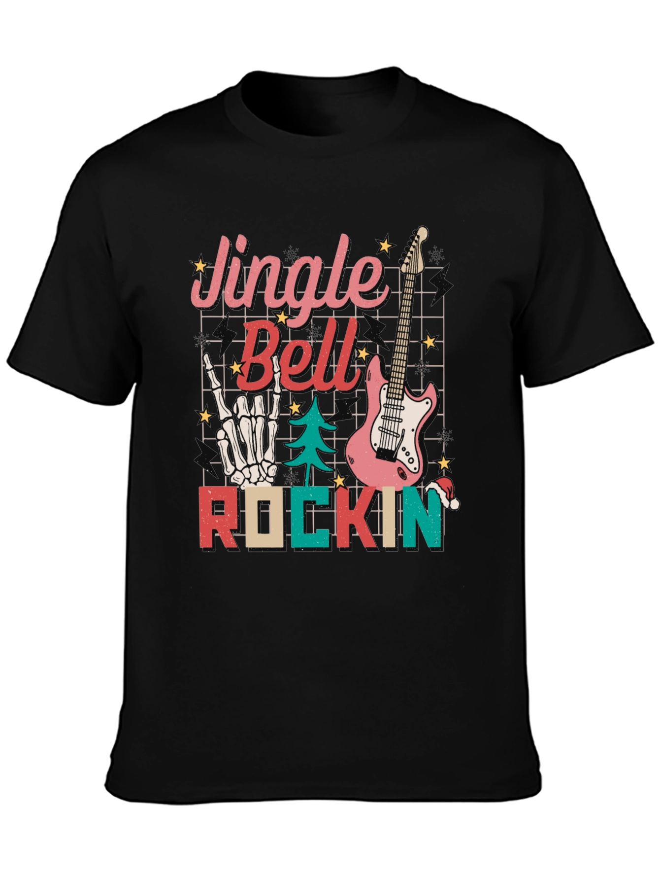 Camiseta Navideña Rock n Roll