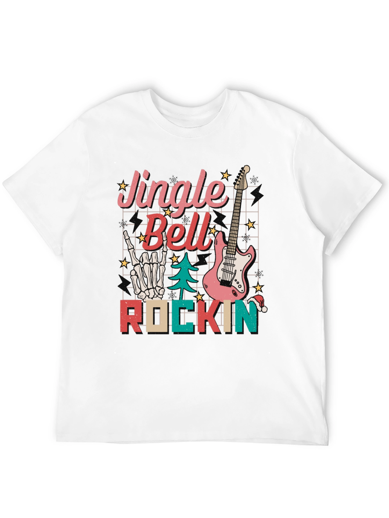 Camiseta Navideña Rock n Roll