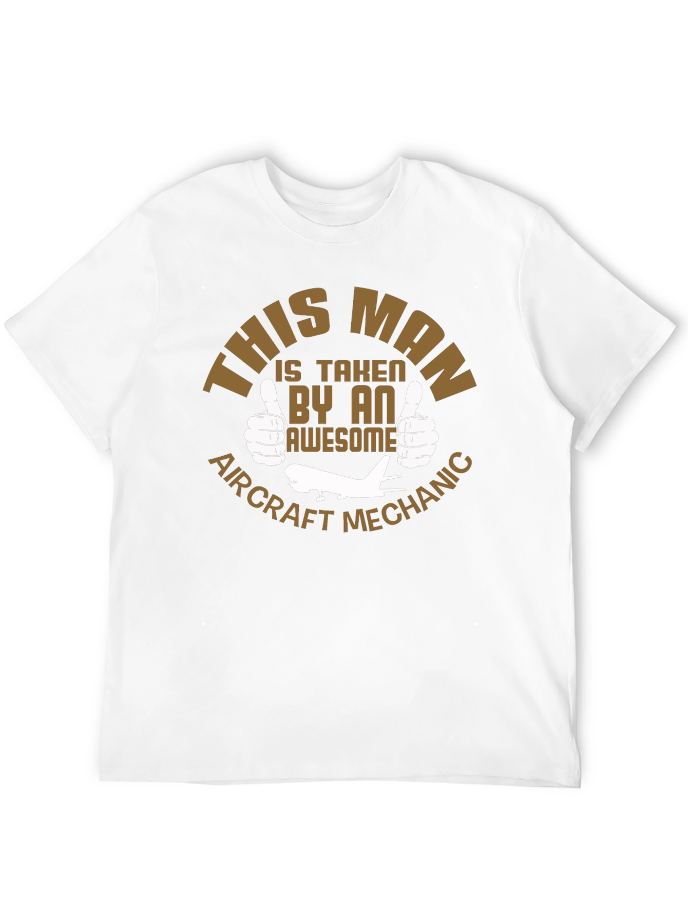 Camiseta Hombre: Taken by an Aircraft Mechanic