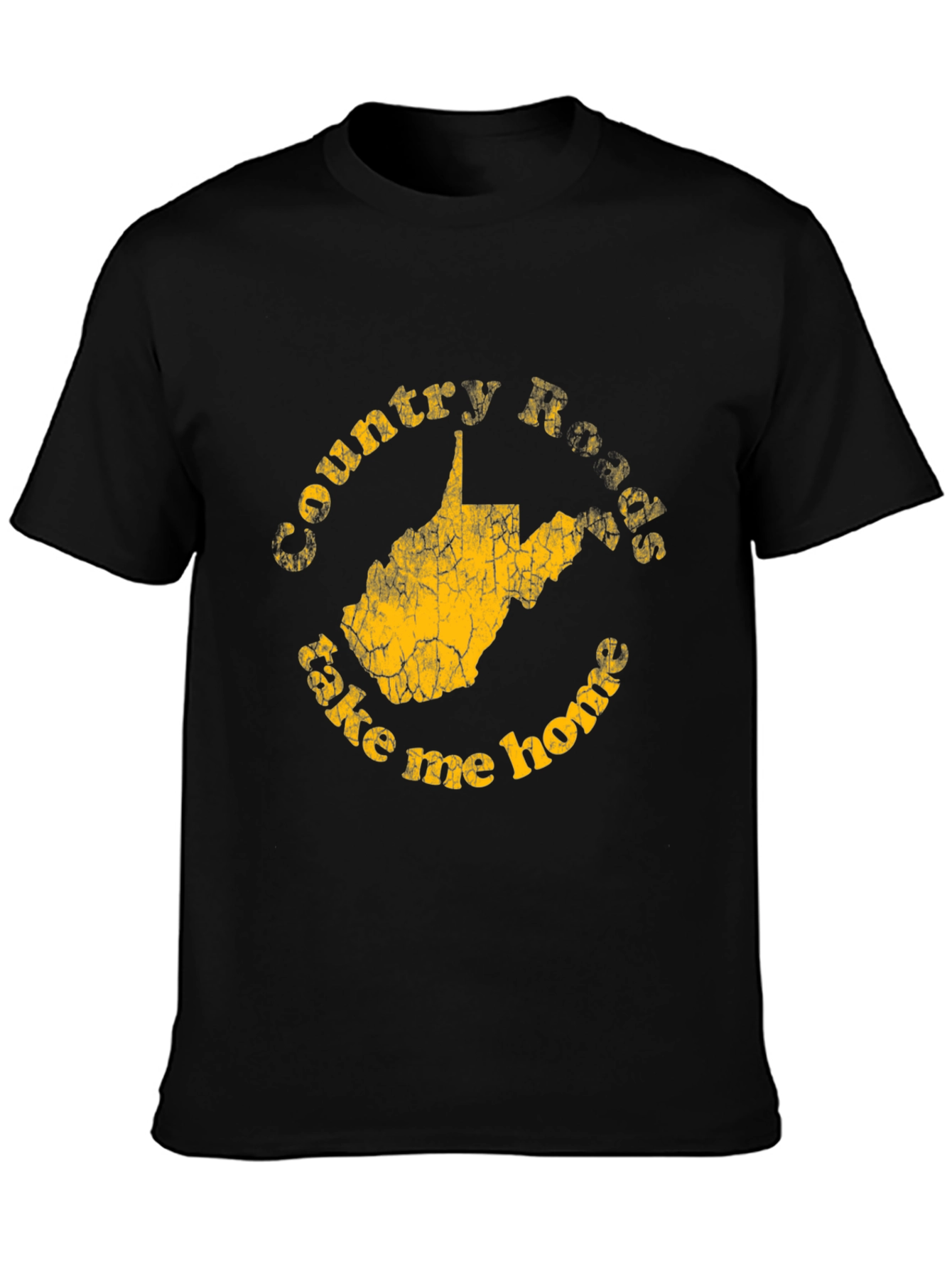 Camiseta Country Roads: West Virginia Nostálgica