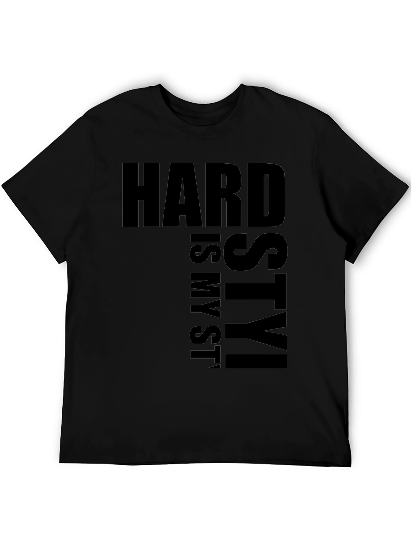 Camiseta Negra: Hard is my Style