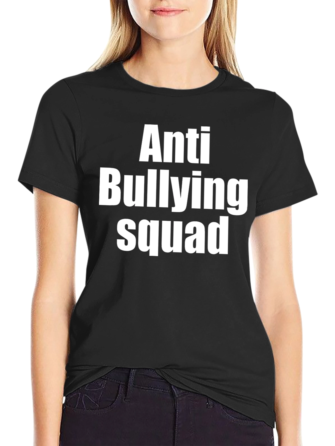 Camiseta Anti Bullying Squad Negra