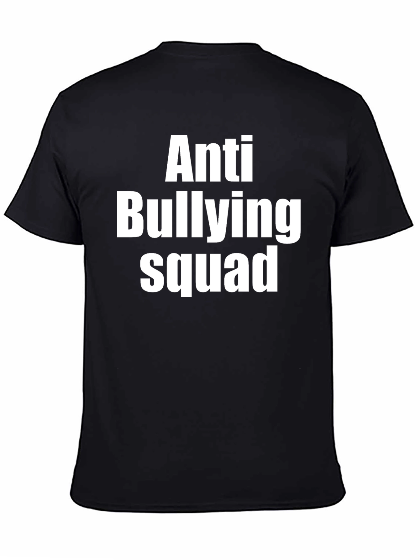 Camiseta Anti Bullying Squad Negra