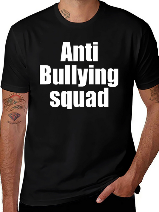 Camiseta Anti Bullying Squad Negra