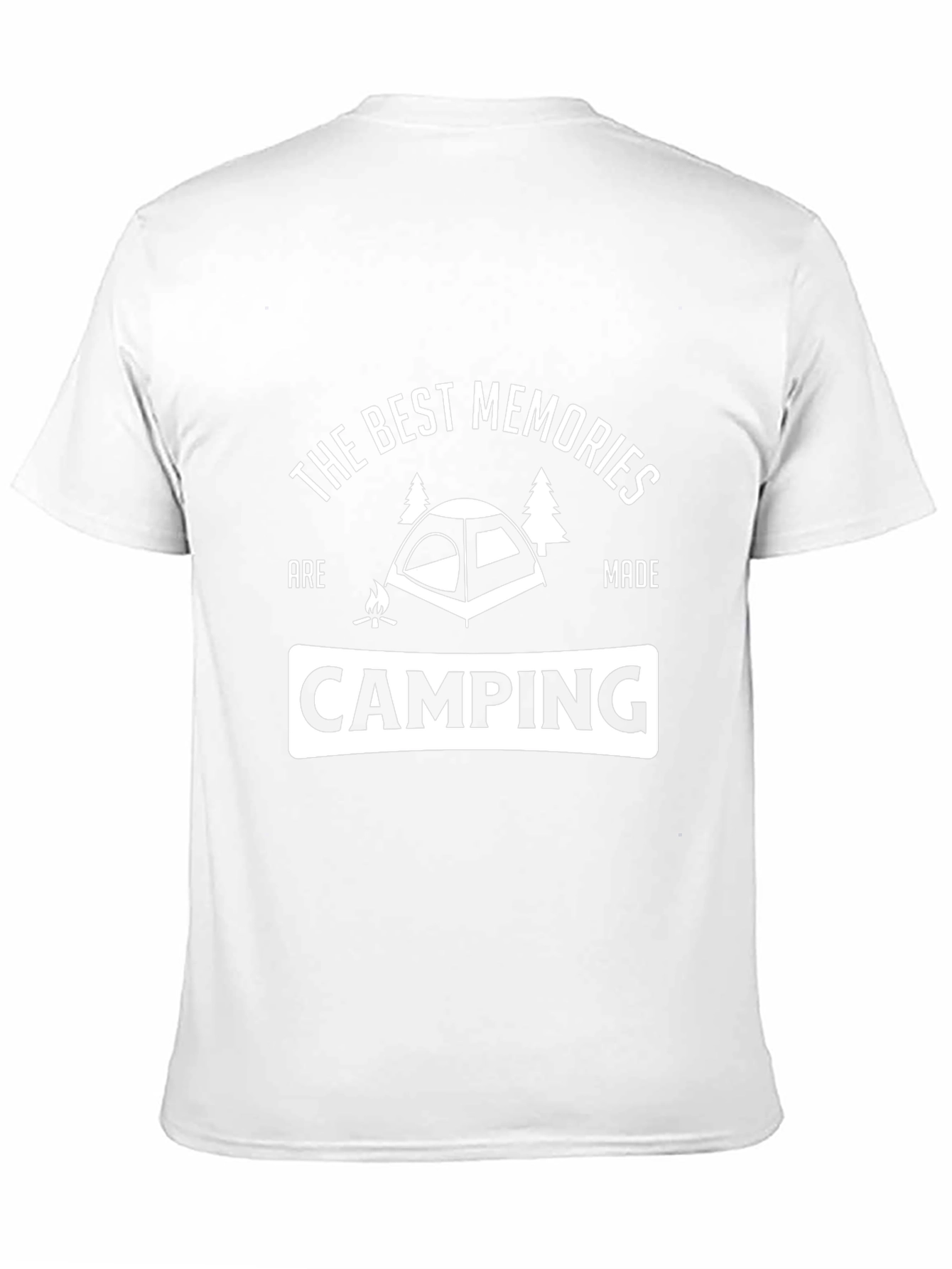 Camiseta Negra Camping: Los Mejores Recuerdos