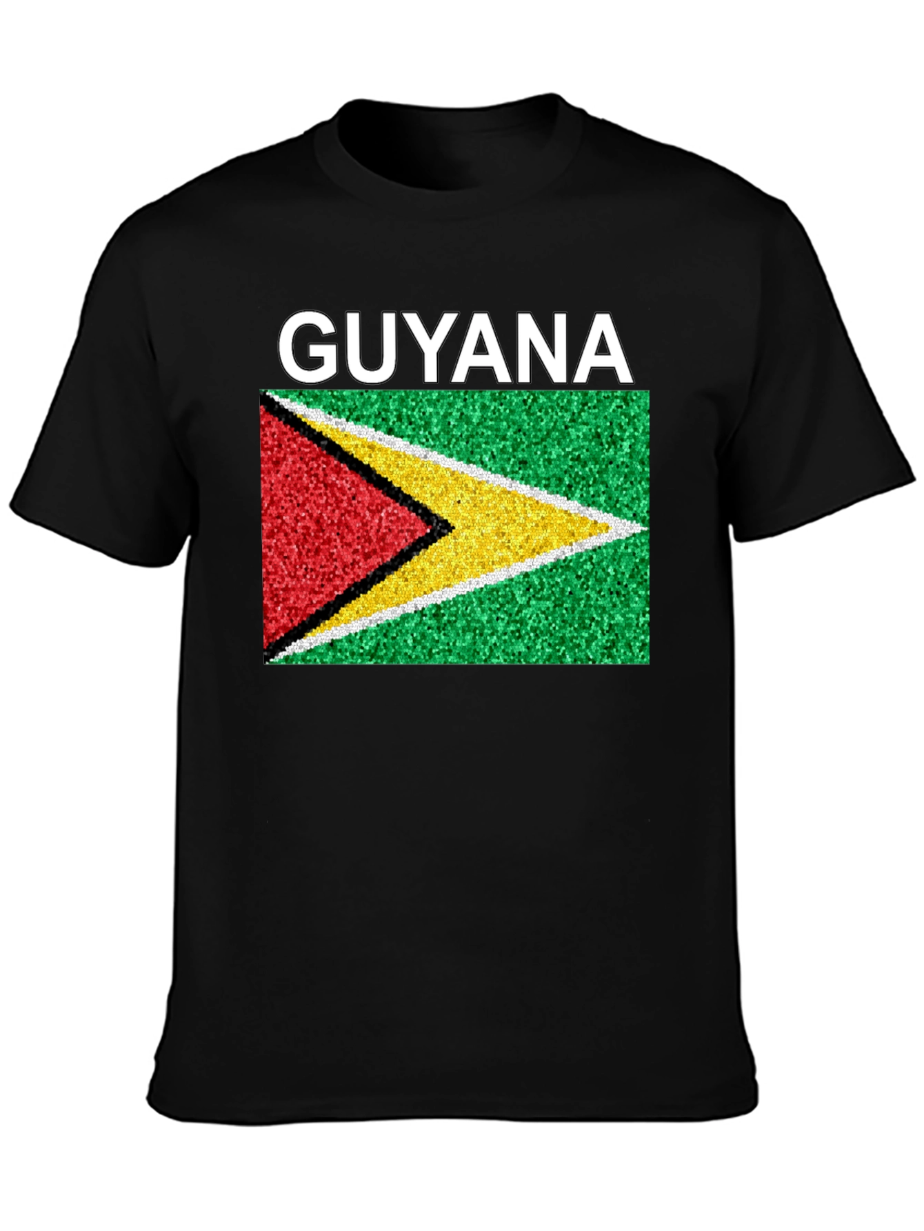 Camiseta Guyana Bandera País Orgullo Moda