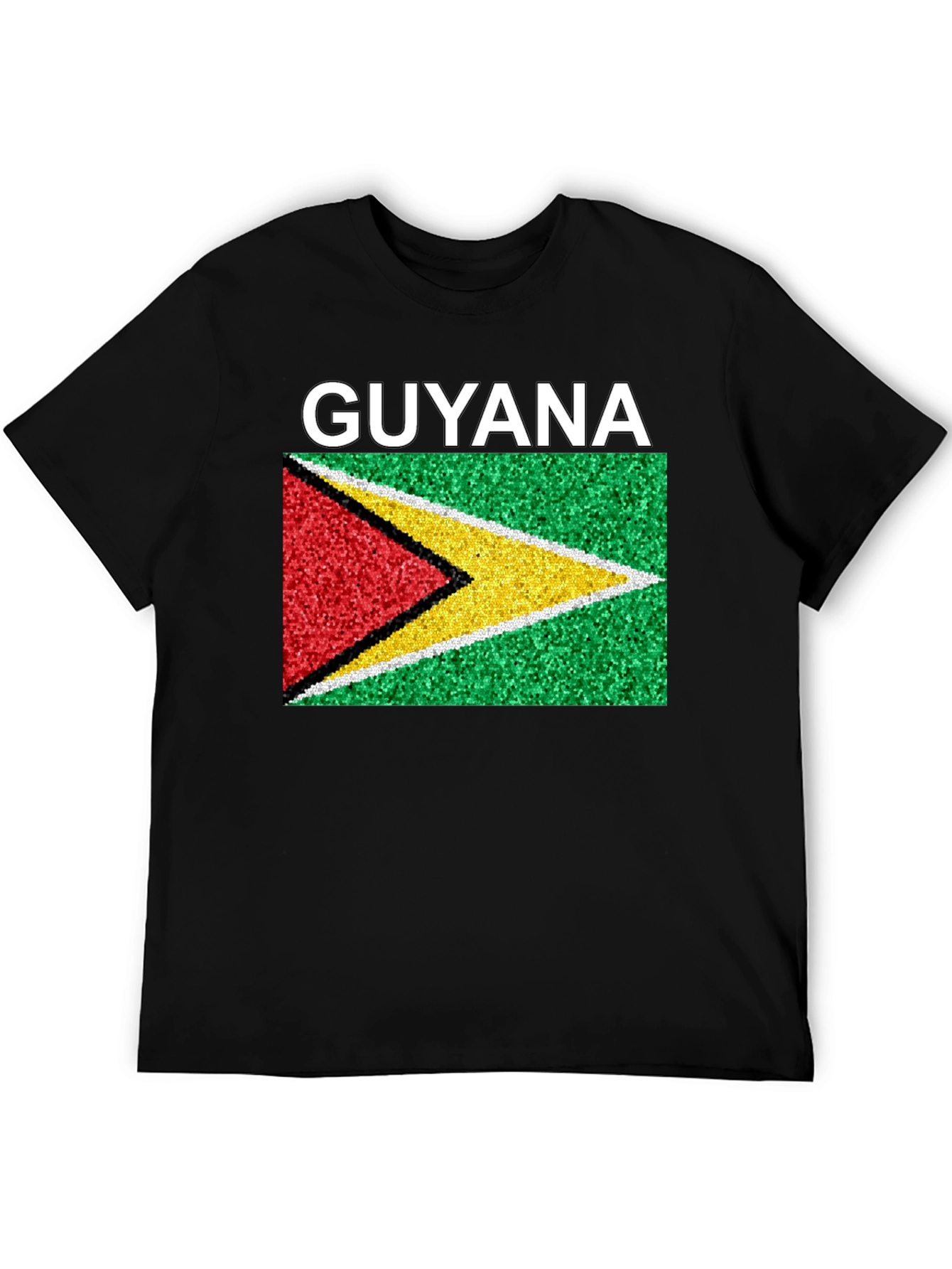 Camiseta Guyana Bandera País Orgullo Moda