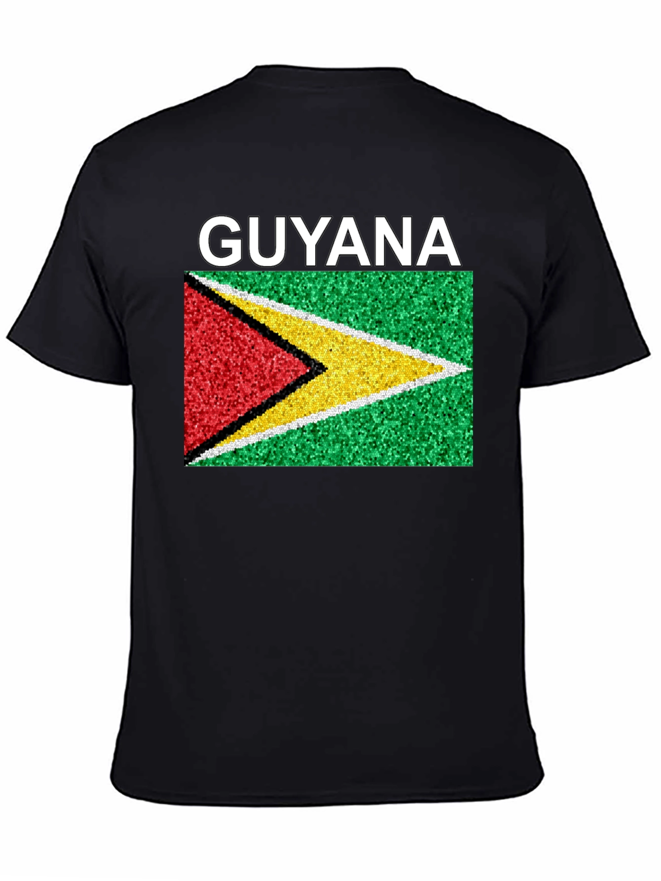 Camiseta Guyana Bandera País Orgullo Moda