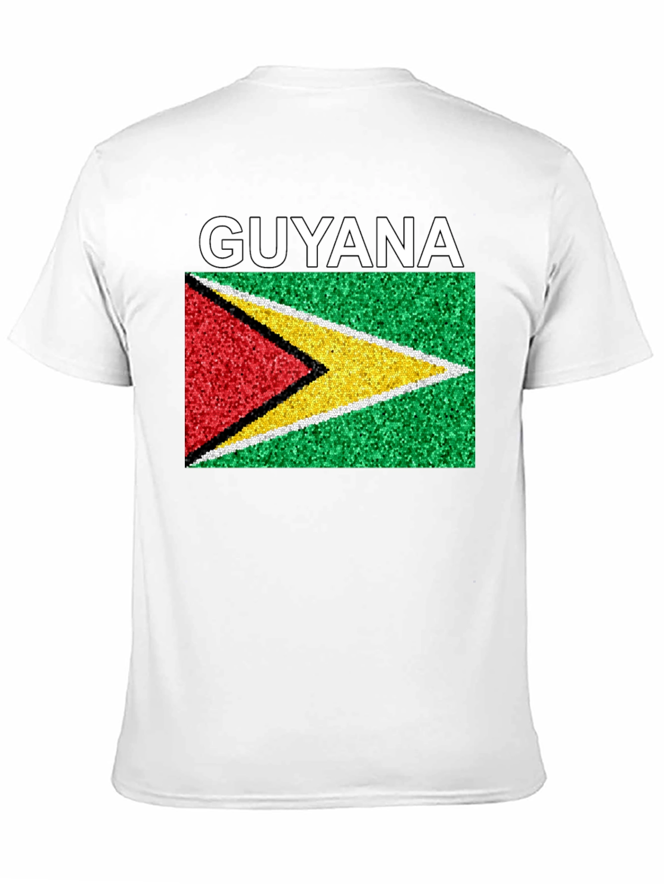Camiseta Guyana Bandera País Orgullo Moda