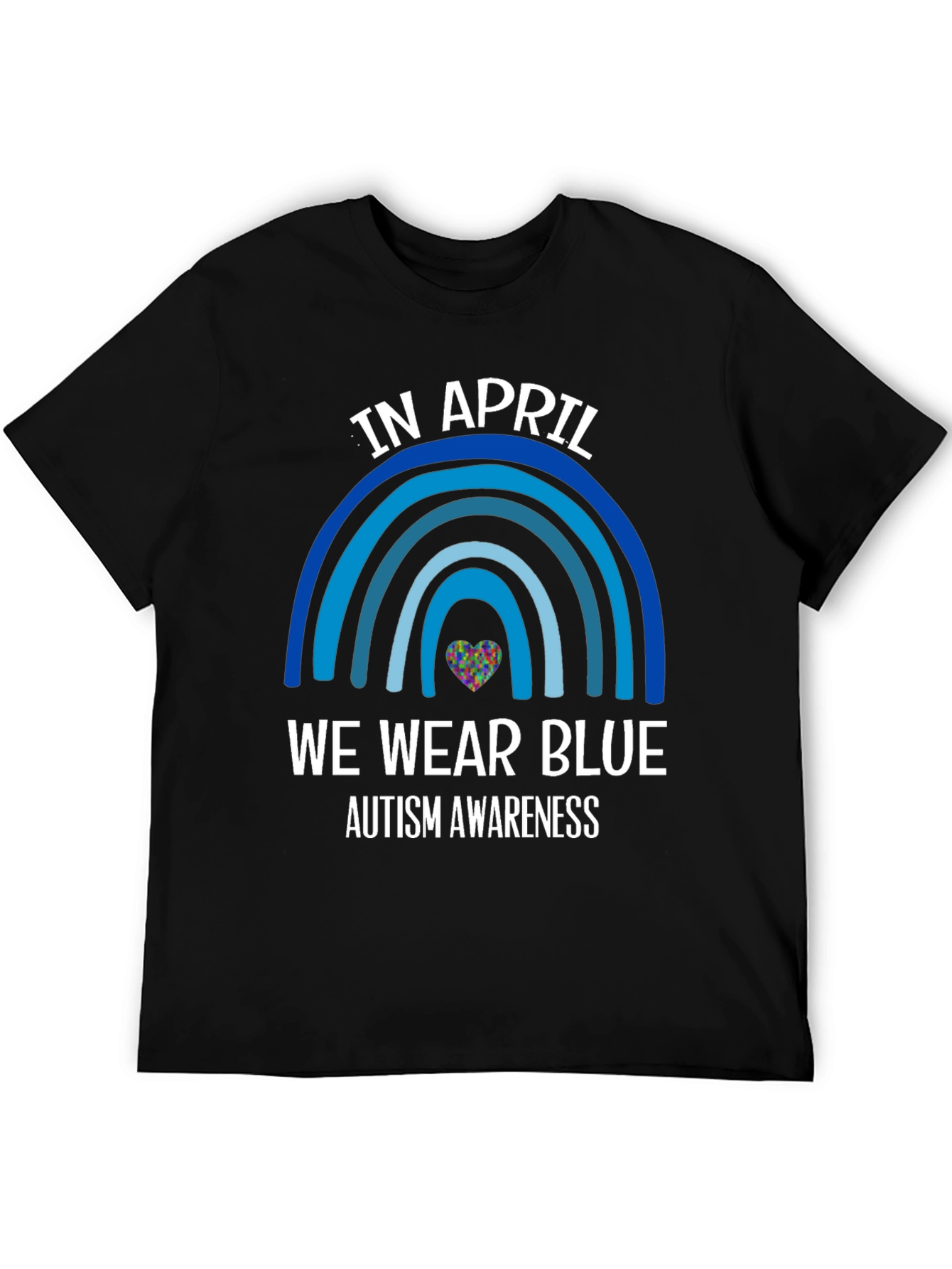 Camiseta Azul Concienciación Autismo Abril