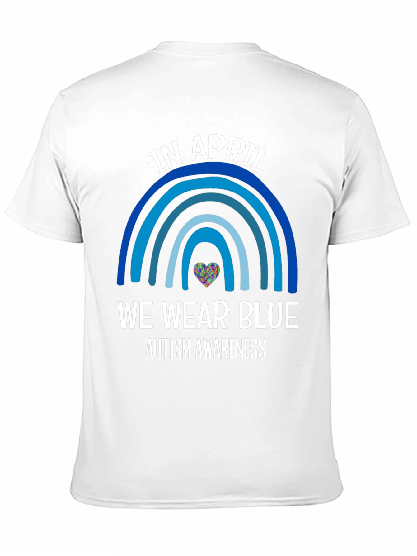 Camiseta Azul Concienciación Autismo Abril