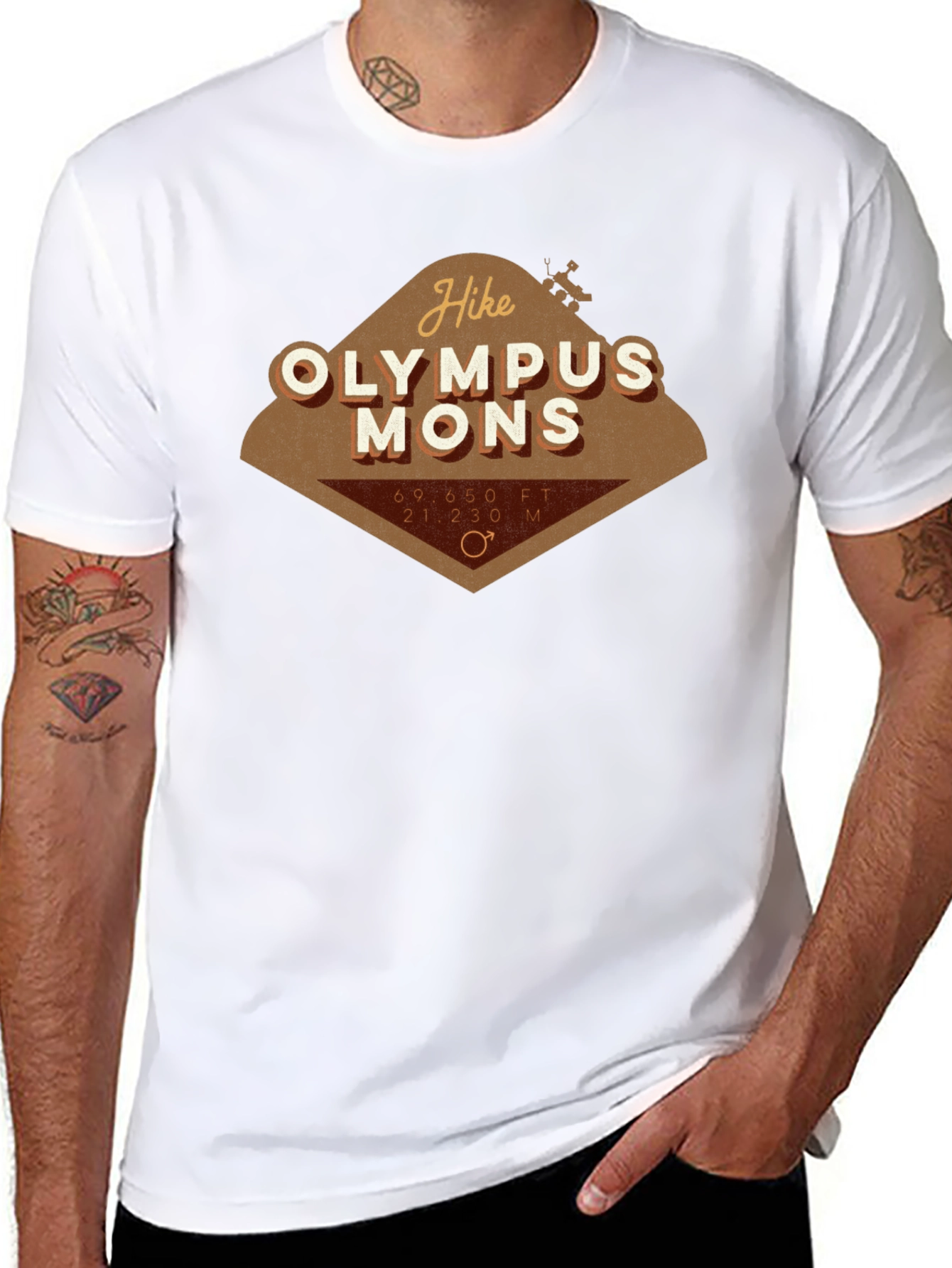 Camiseta Olympus Mons - Aventura Espacial