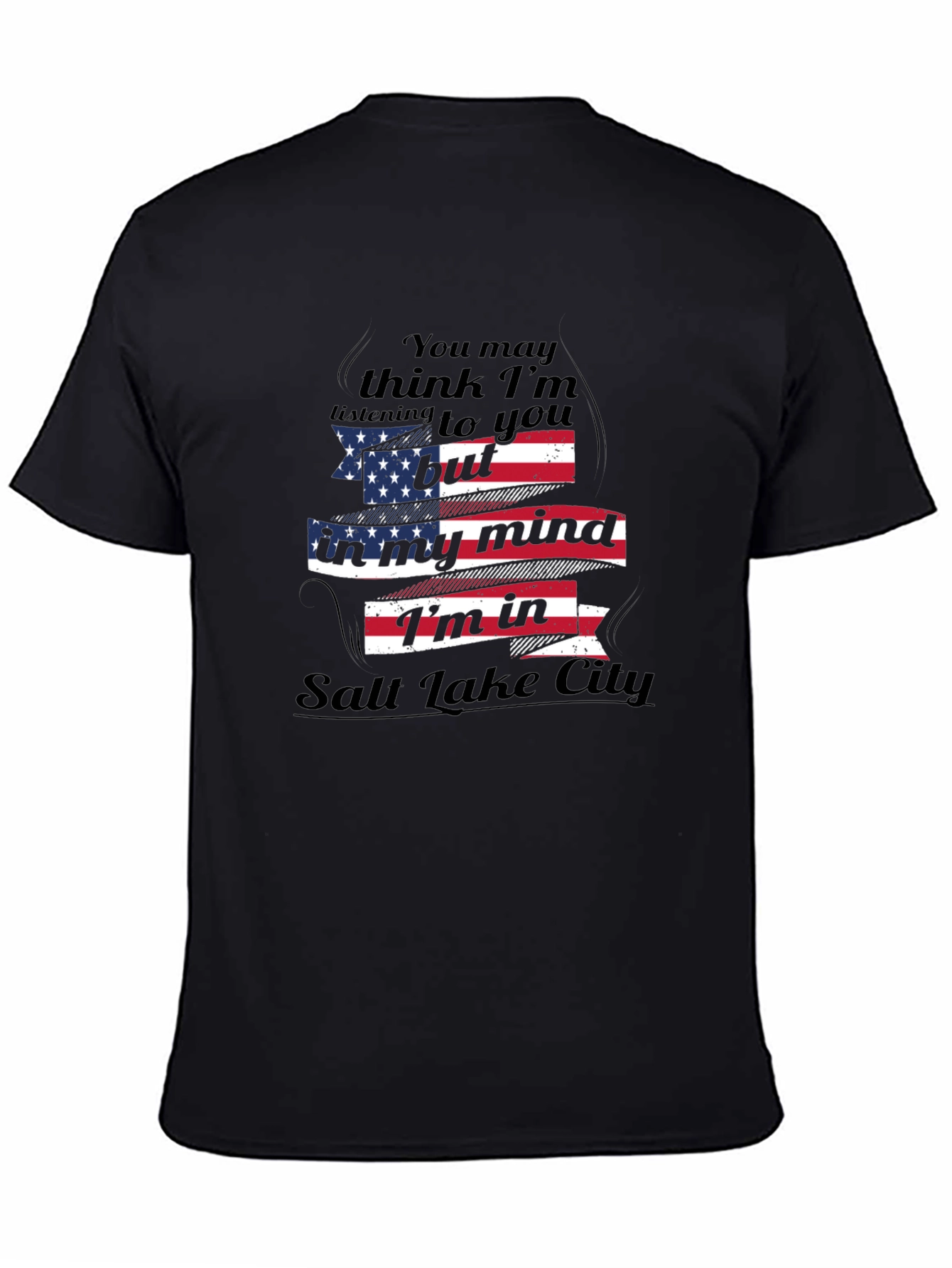 Camiseta Hombre - Salt Lake City USA