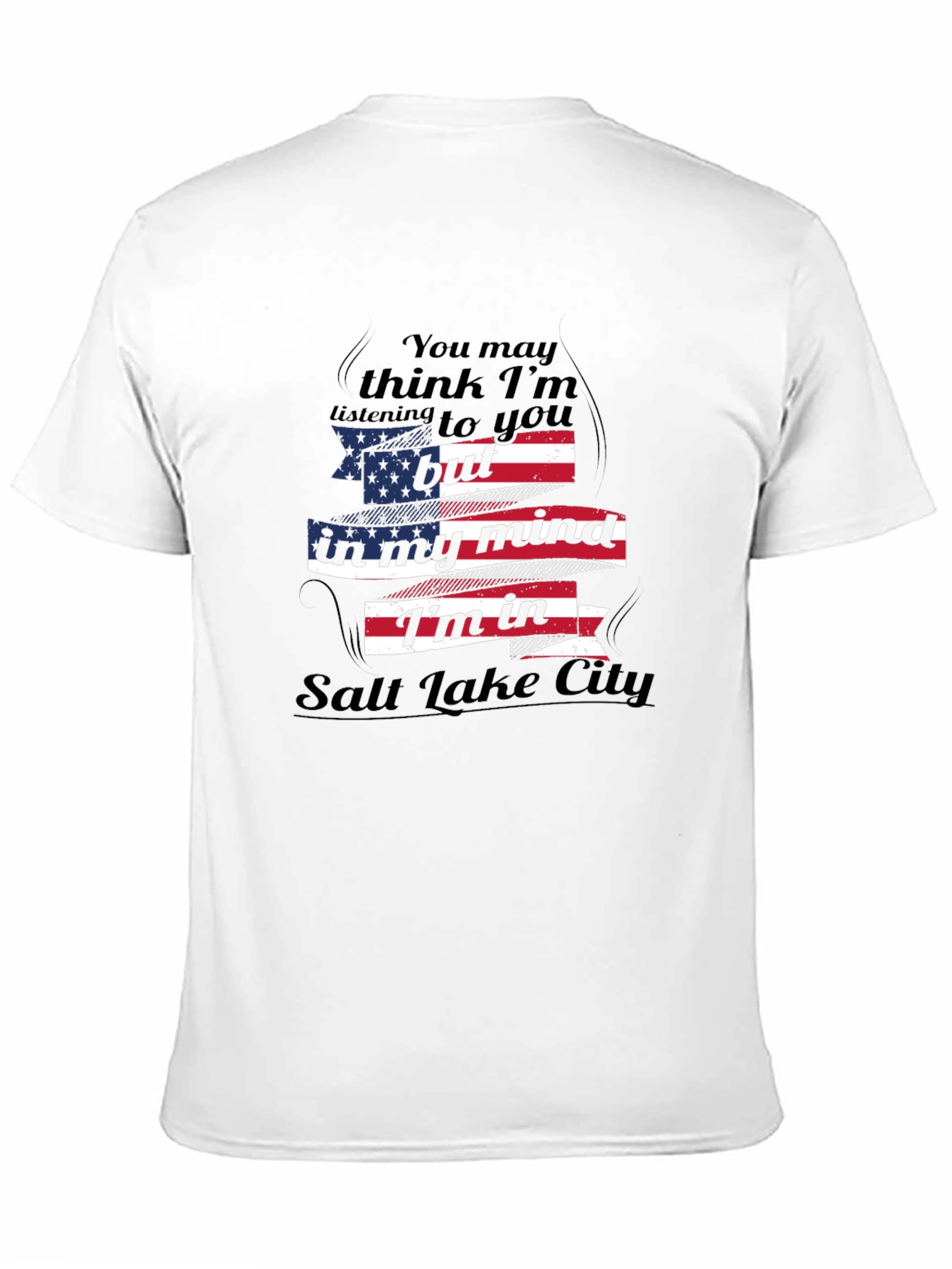 Camiseta Hombre - Salt Lake City USA