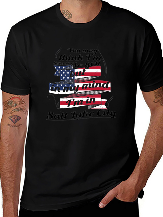 Camiseta Hombre - Salt Lake City USA