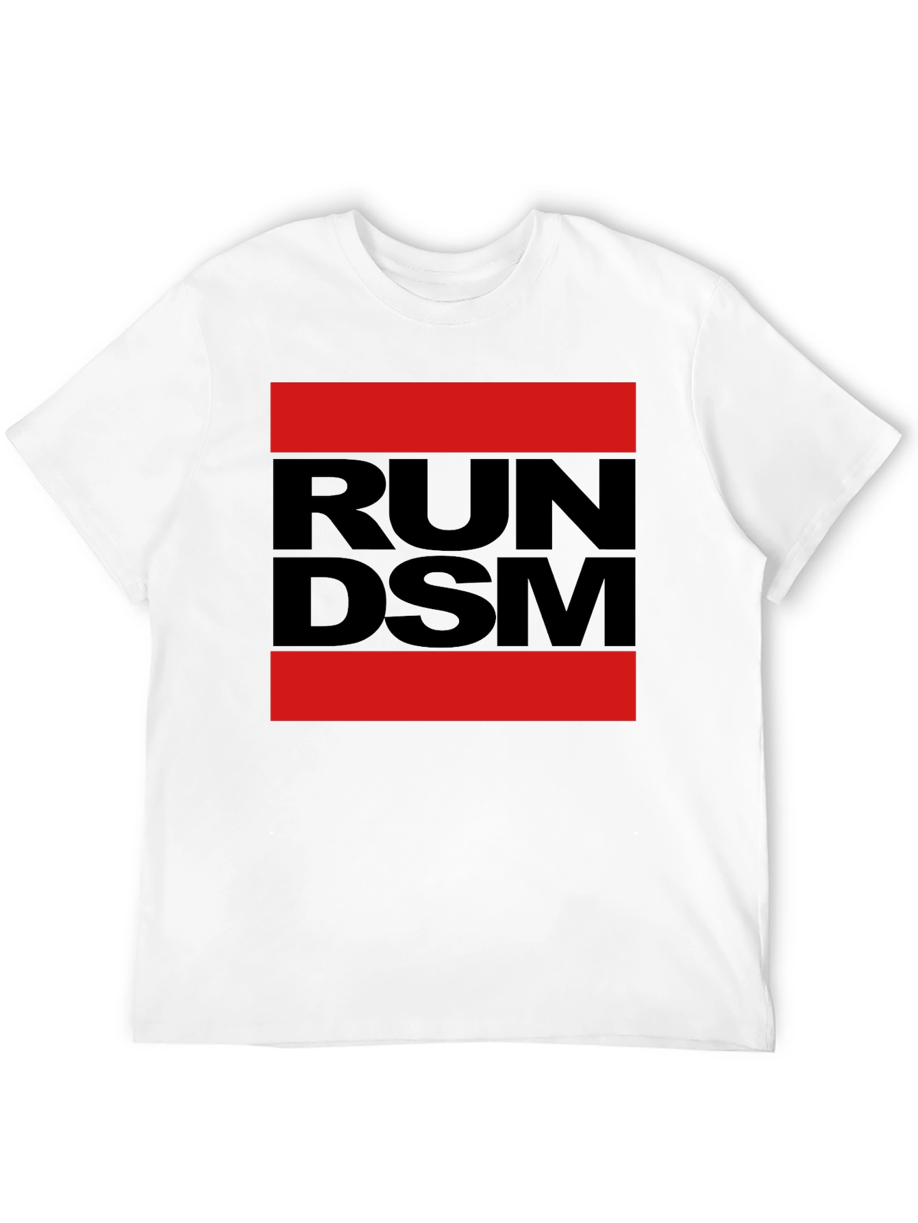 Camiseta RUN DSM Negra y Roja para Hombre