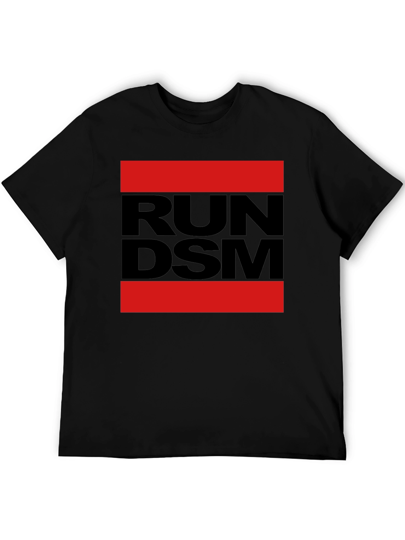 Camiseta RUN DSM Negra y Roja para Hombre