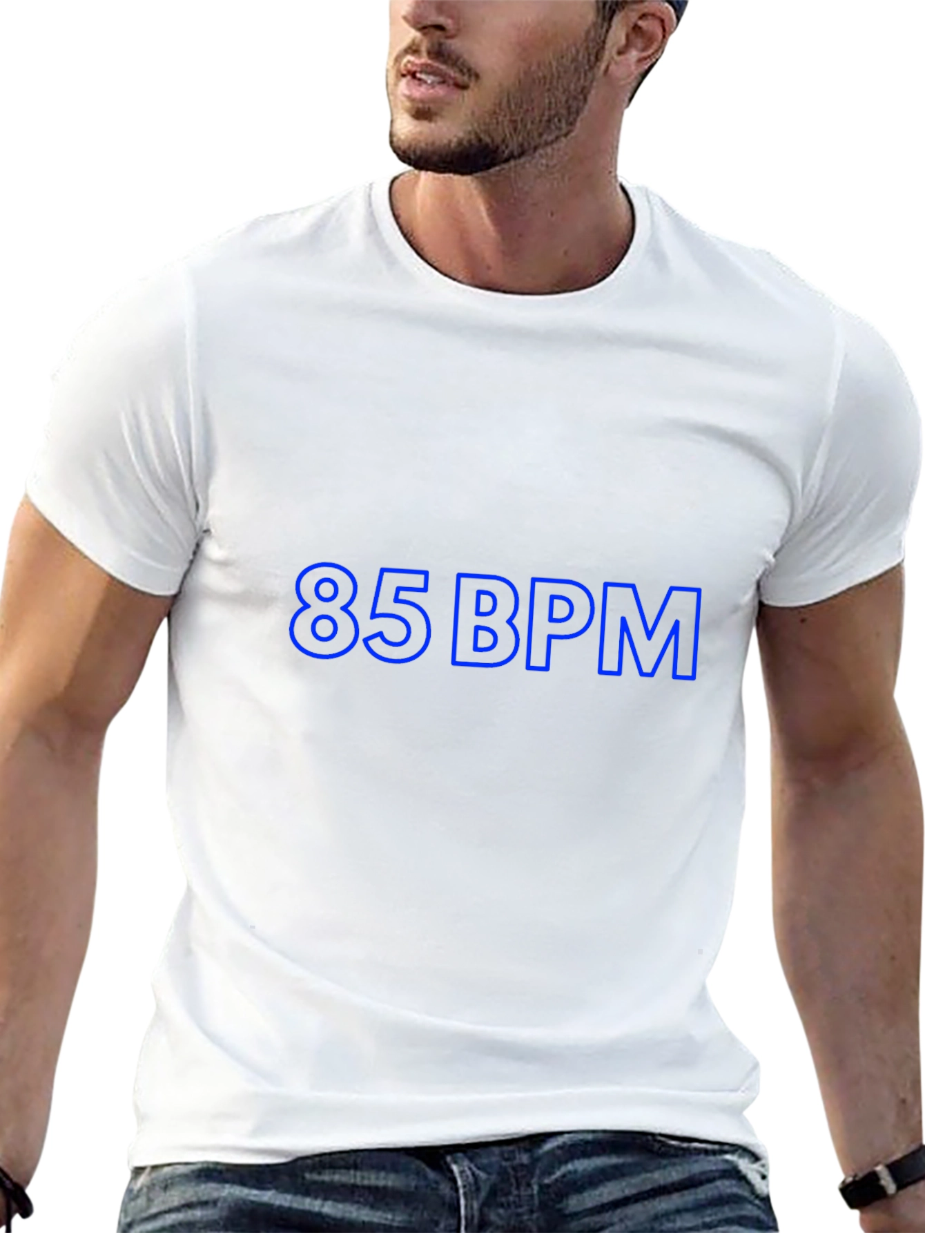 Camiseta Negra con Diseño 85 BPM