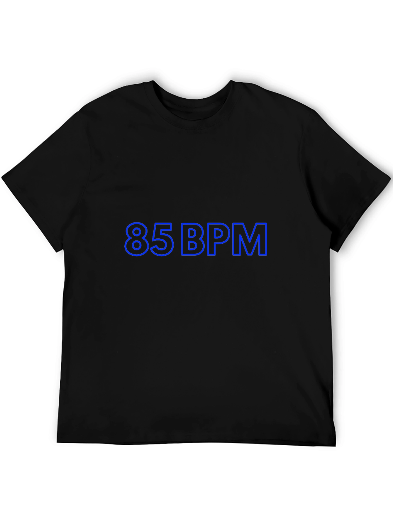 Camiseta Negra con Diseño 85 BPM