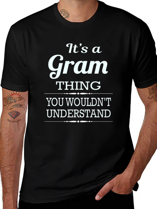 Camiseta Es cosa de Gram para Abuelas