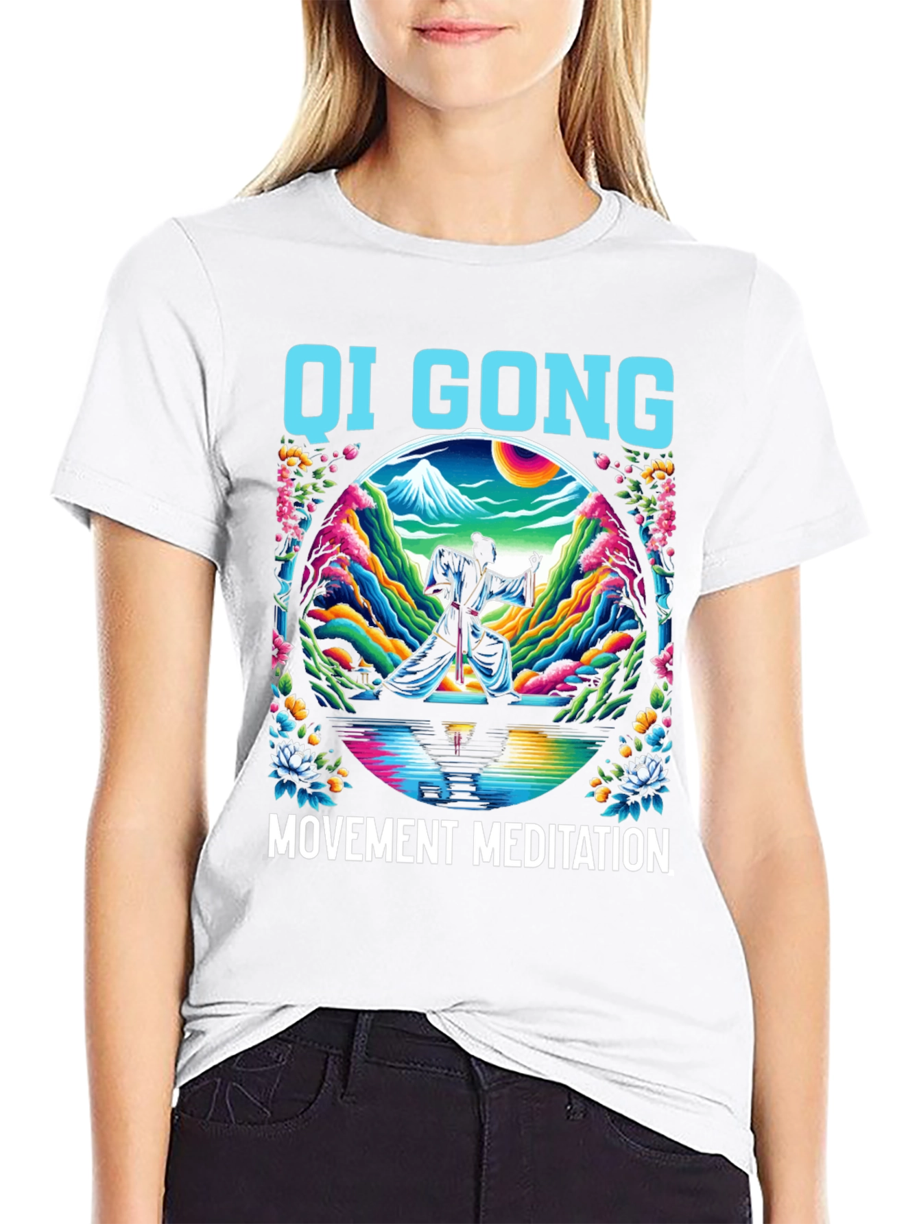 Camiseta Qi Gong Meditación Movimiento