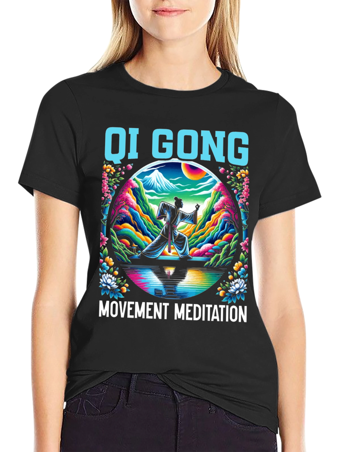 Camiseta Qi Gong Meditación Movimiento