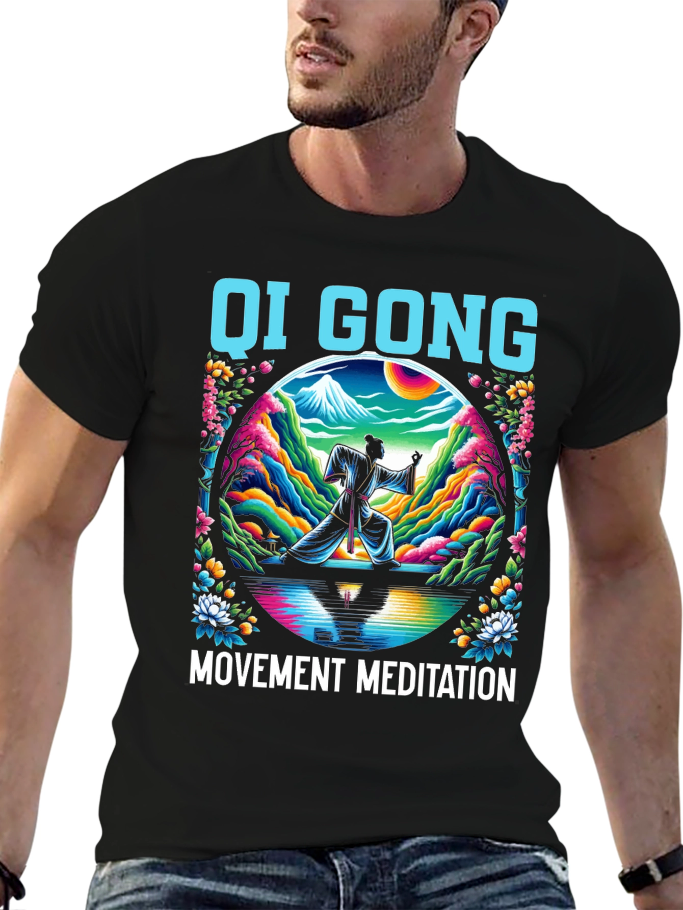 Camiseta Qi Gong Meditación Movimiento